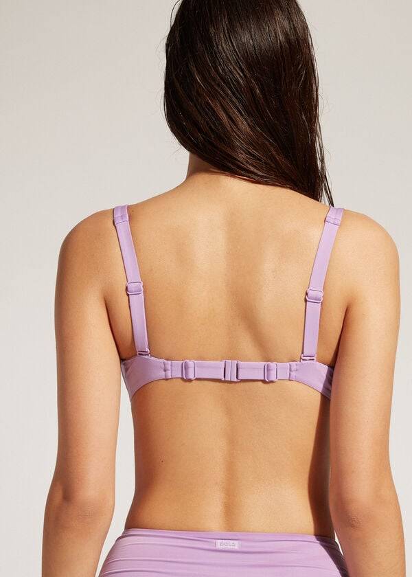 calzedonia balconette indonesia eco womens bikini tops purple