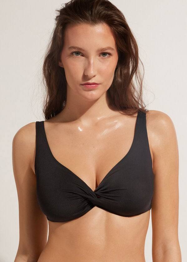 calzedonia balconette indonesia eco cobey womens bikini tops black