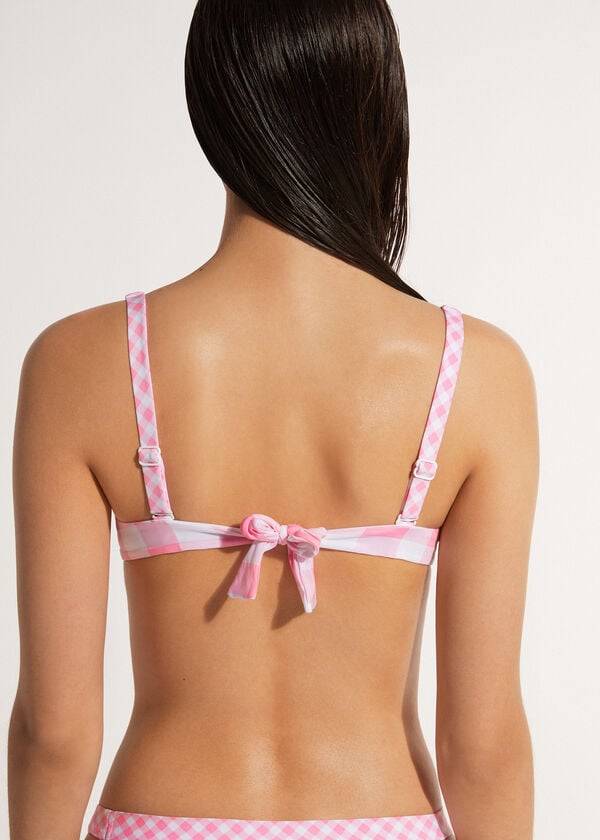 pink calzedonia balconette lione womens bikini tops