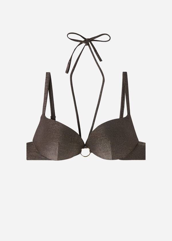 black calzedonia graduated padded push up hollywood womens bikini tops