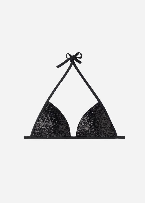 black calzedonia graduated padded triangle cannes womens bikini tops