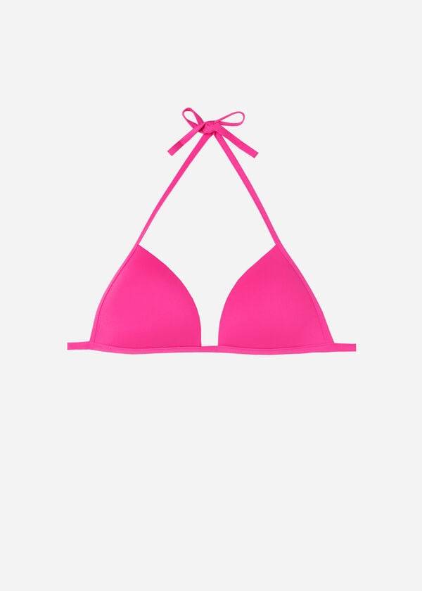 pink calzedonia graduated soft padded triangle indonesia womens bikini tops