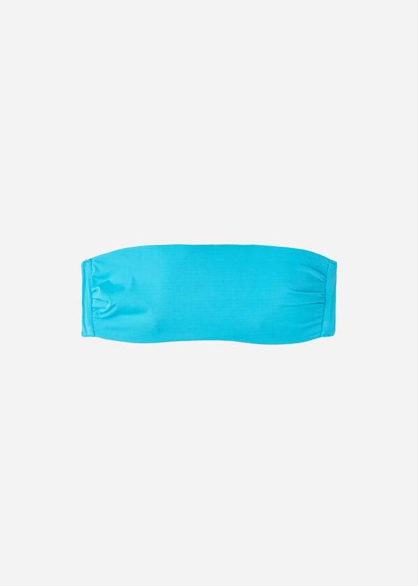 turquoise womens calzedonia padded bandeau indonesia eco rosa bikini tops