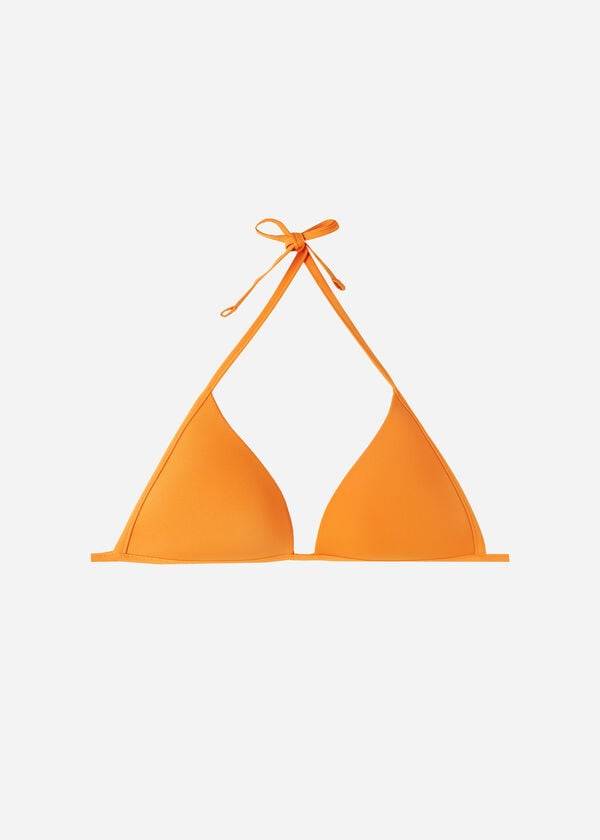 orange calzedonia padded triangle indonesia eco rise womens bikini tops