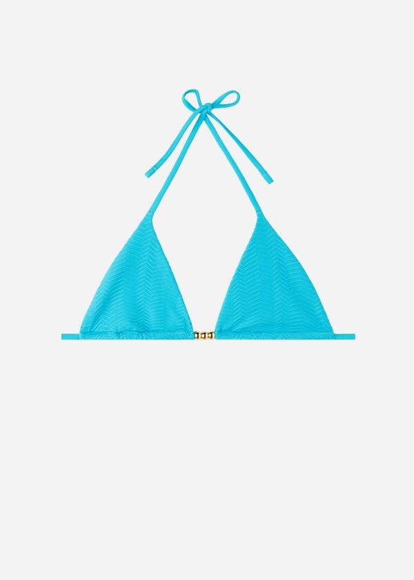 womens calzedonia triangle string casablanca bikini tops turquoise