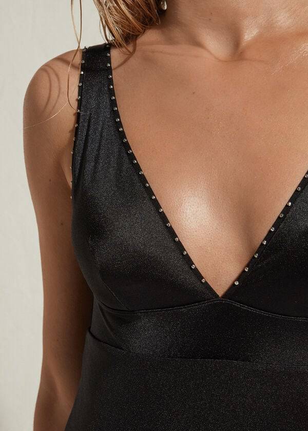 black calzedonia one piece ginevra womens swimsuits