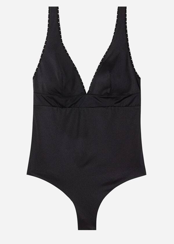 black calzedonia one piece ginevra womens swimsuits