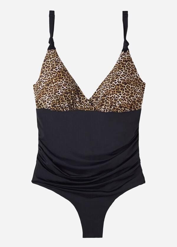 calzedonia one piece malindi womens swimsuits black